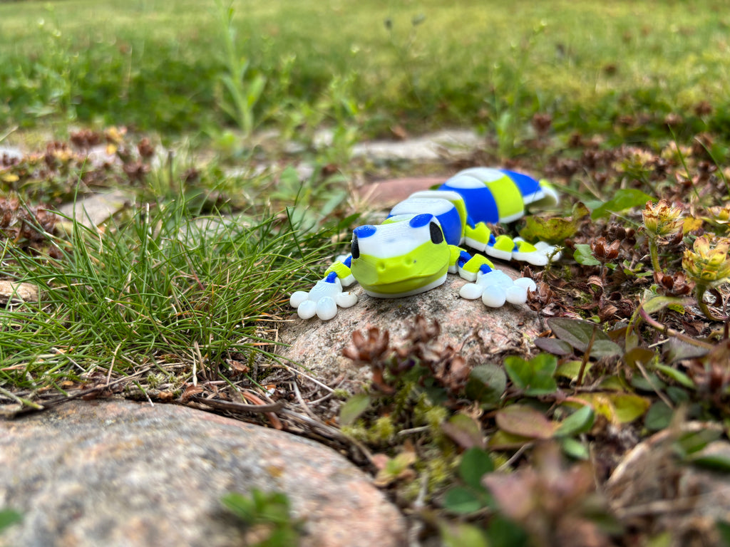 Zippy, Stribehalet Vidunder gekko fra Den Hviskende Jungle